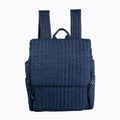 Quilted Flap Backpack Bag with Multi Side Pockets for Parent Daily Outings
