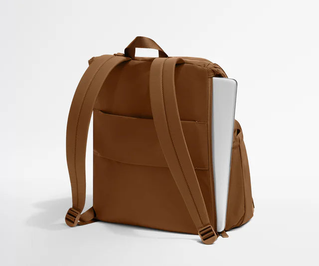 Multi-Pocket Parent Backpack Bag with Stroller Clips
