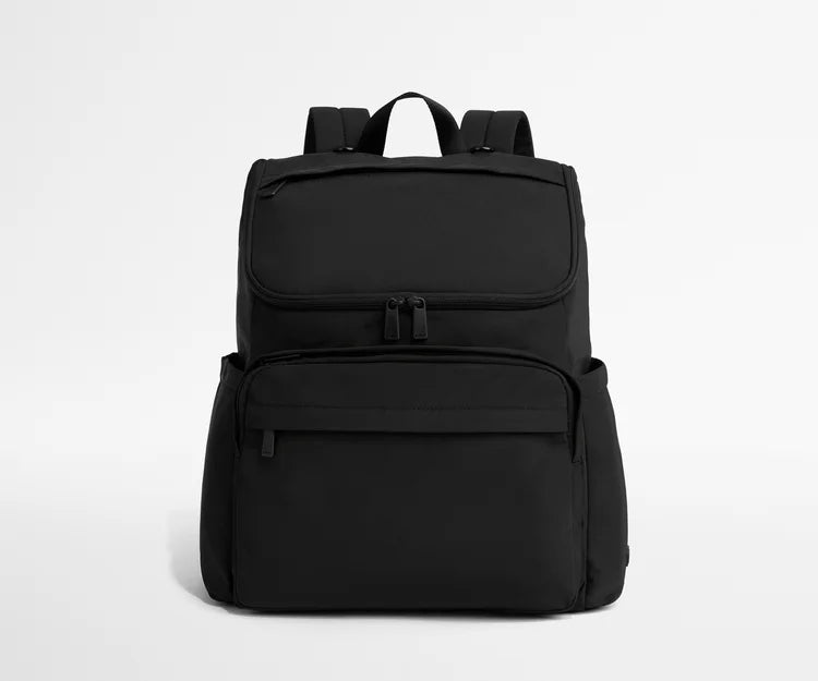 Multi-Pocket Parent Backpack Bag with Stroller Clips