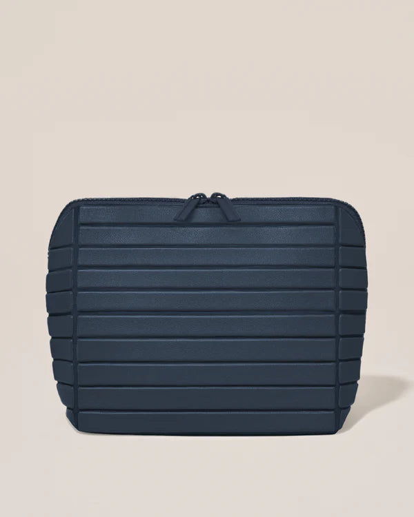 Large Travel Makeup Bag with Fixed Brush Slots